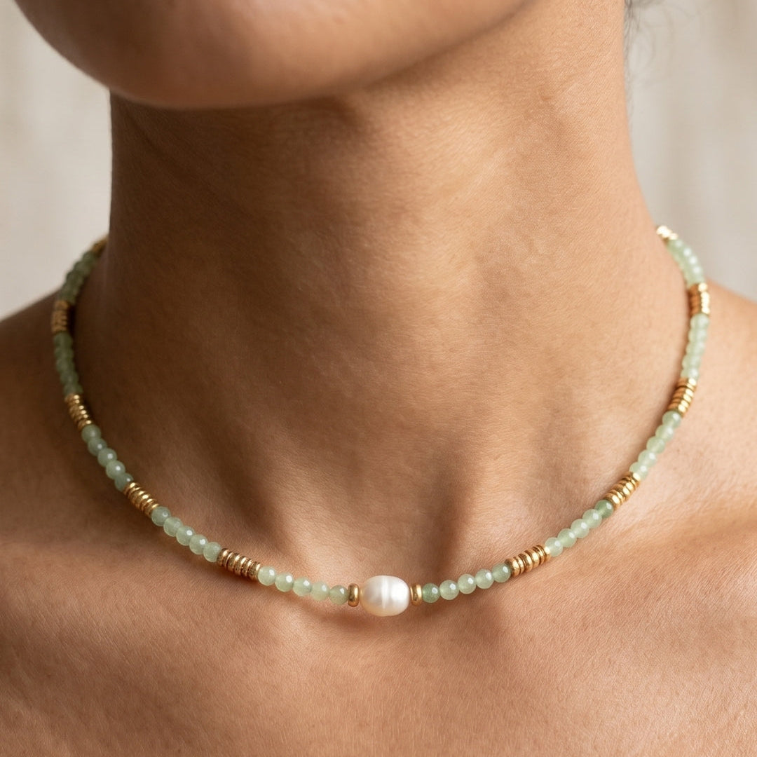 Mint necklace
