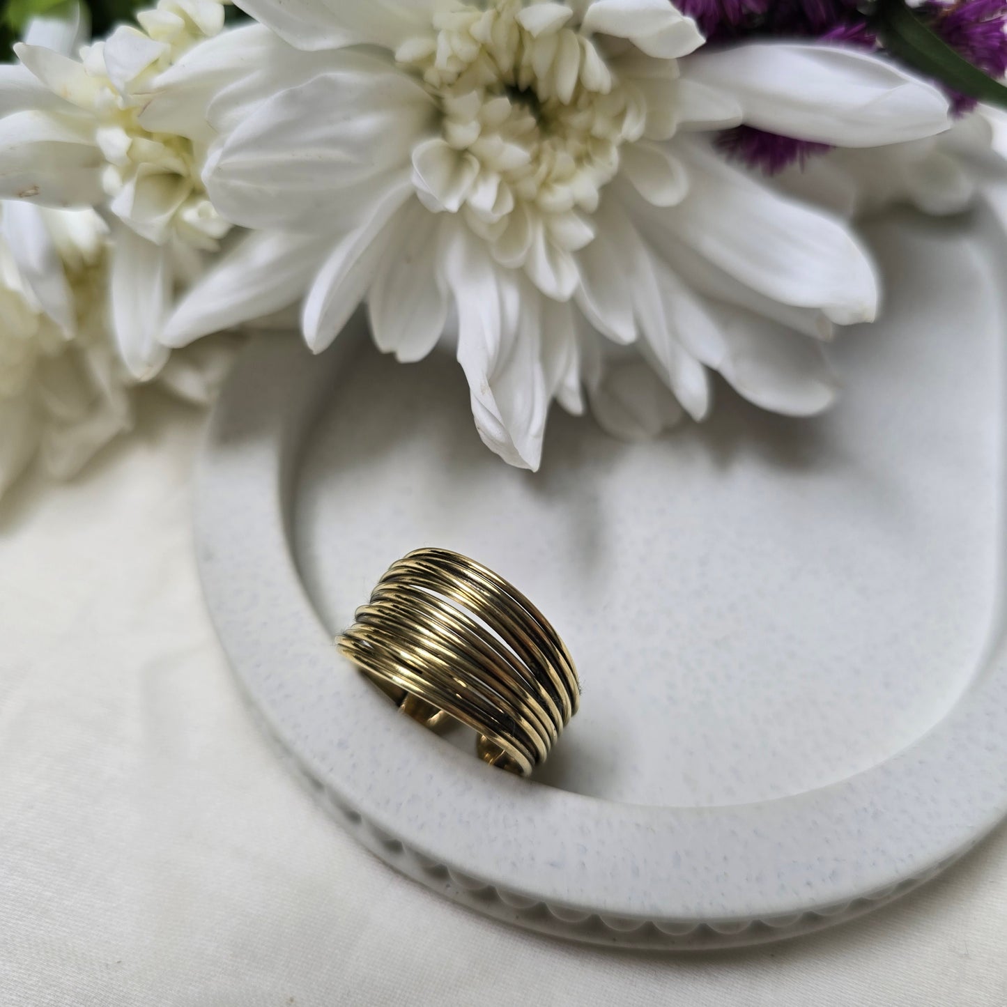 Stacked wired ring