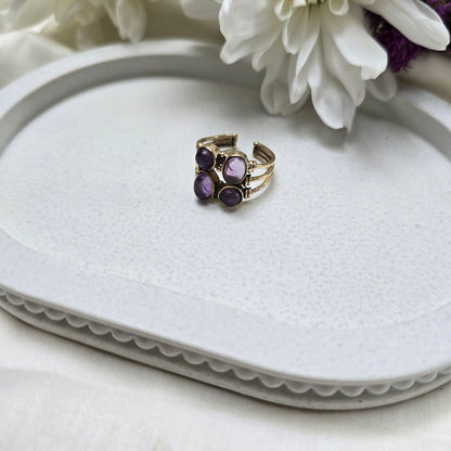 Amethyst ring
