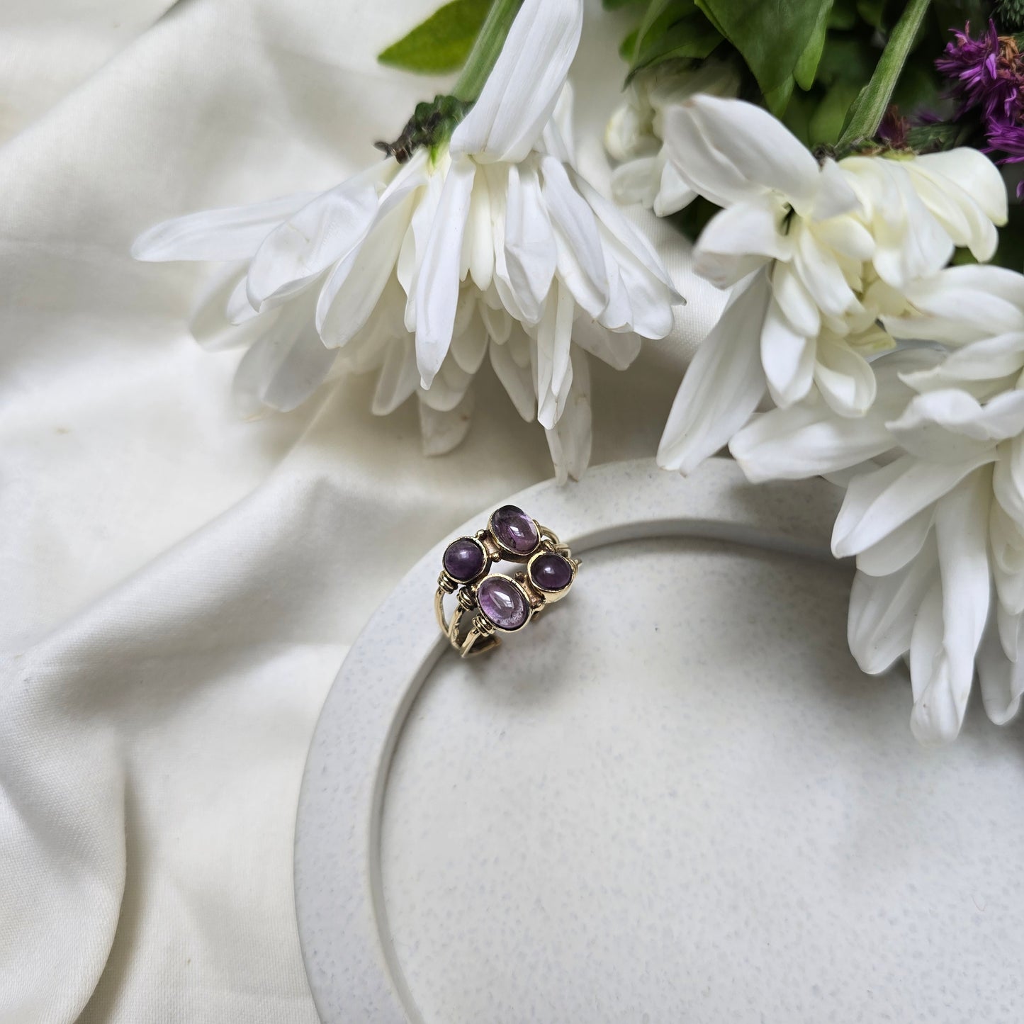 Amethyst ring