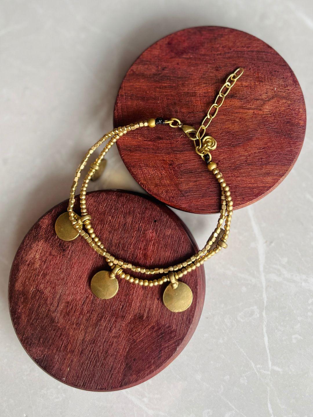Banjara Disc Layered Anklet