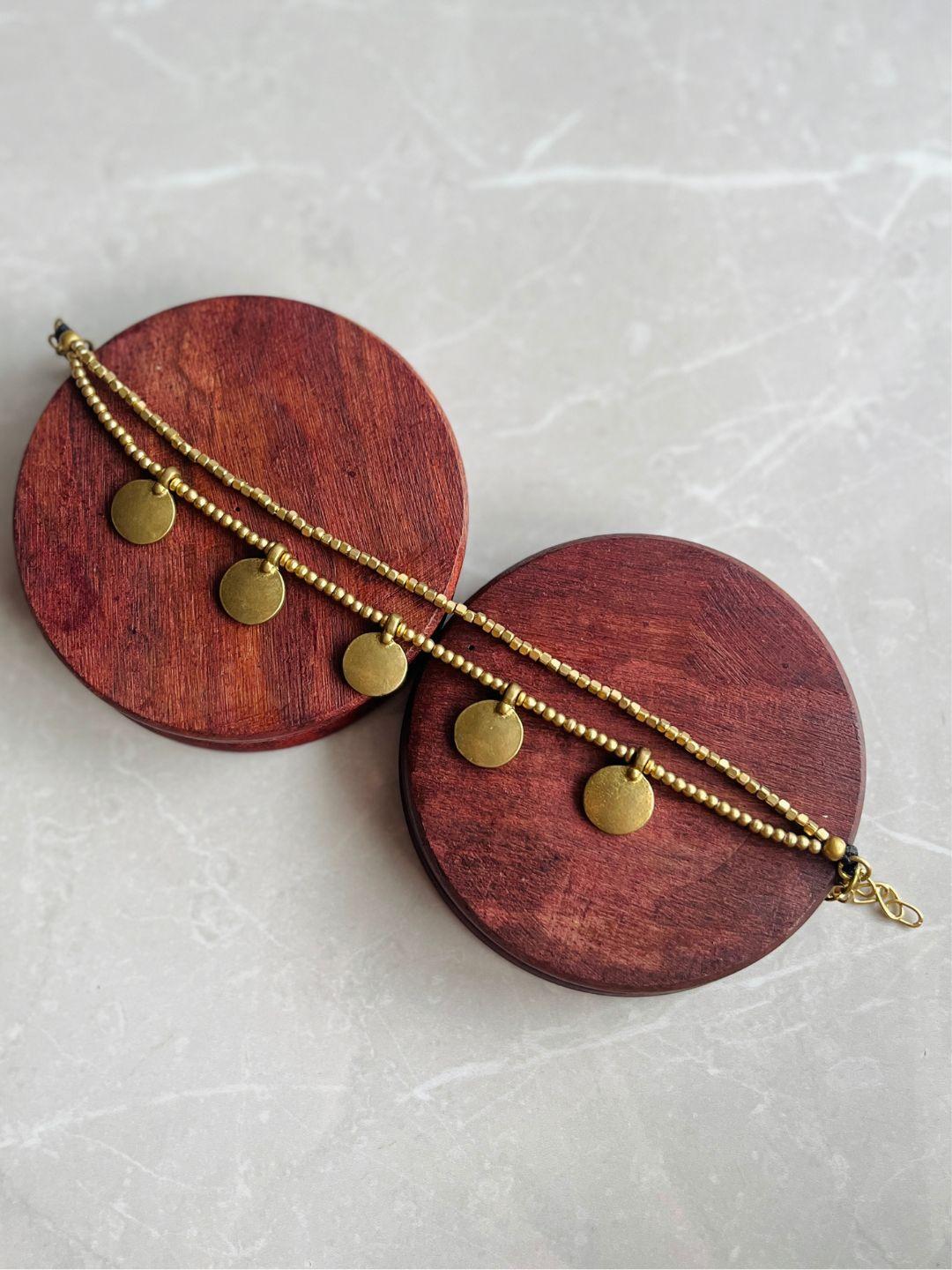 Banjara Disc Layered Anklet