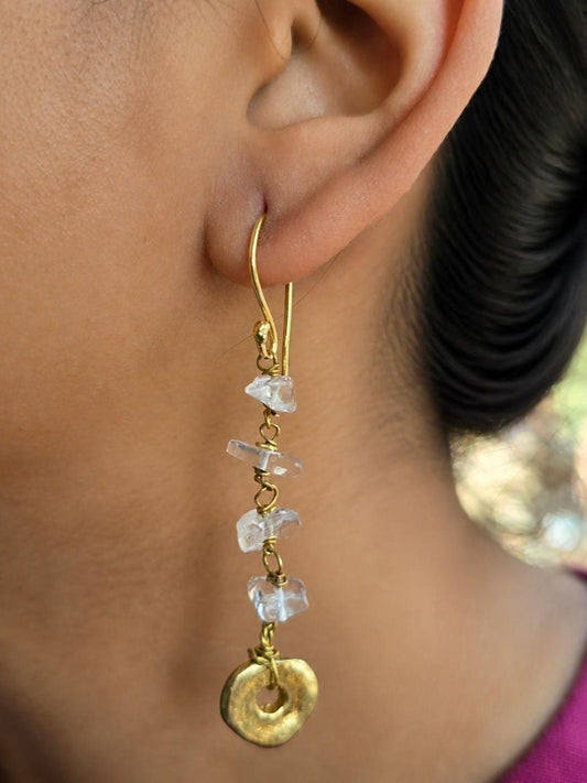 Clear Crystal Dangler