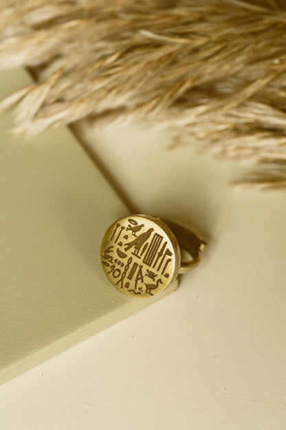 Egyptian signet ring