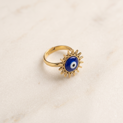 Evil eye ring