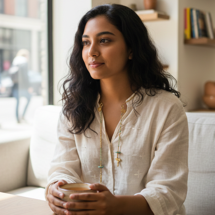 Hansli with handcrafted charms