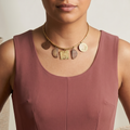Mandala Geometric Necklace