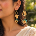 Turquoise Coin Dangler