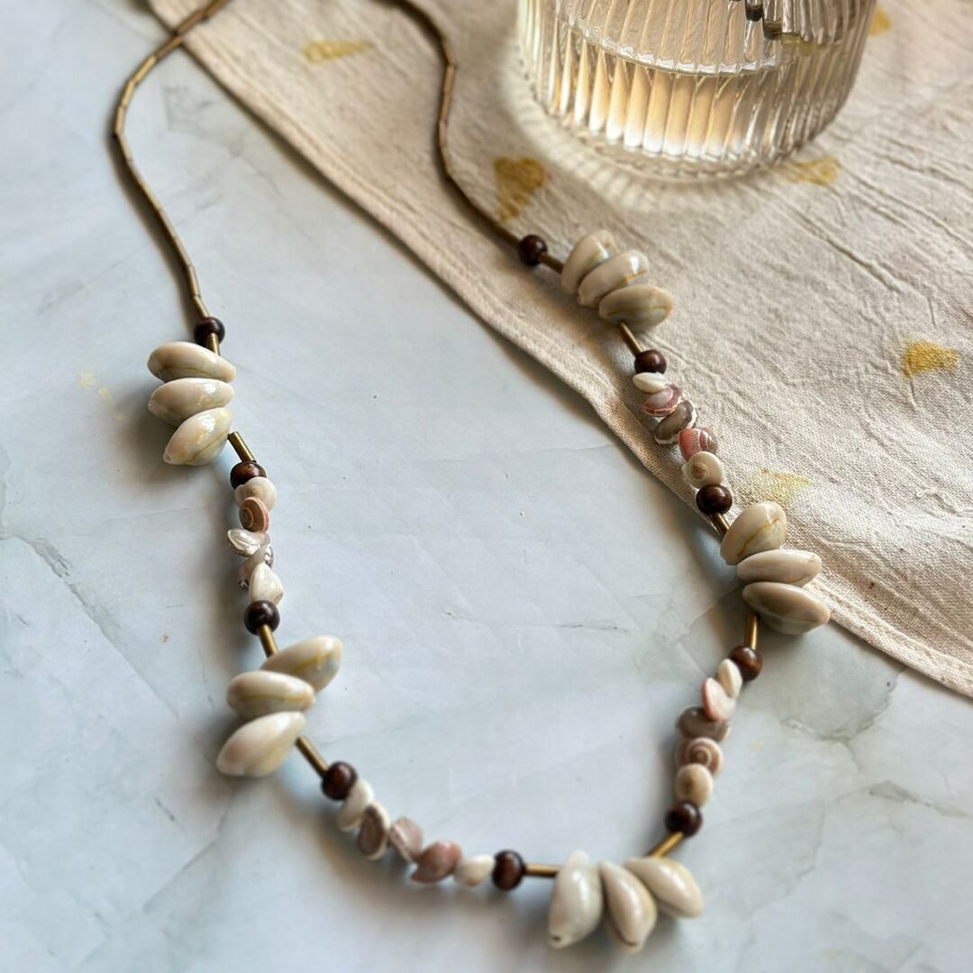 cowrie shell necklace