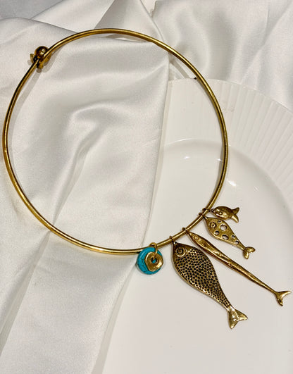 Fish Hansli Necklace