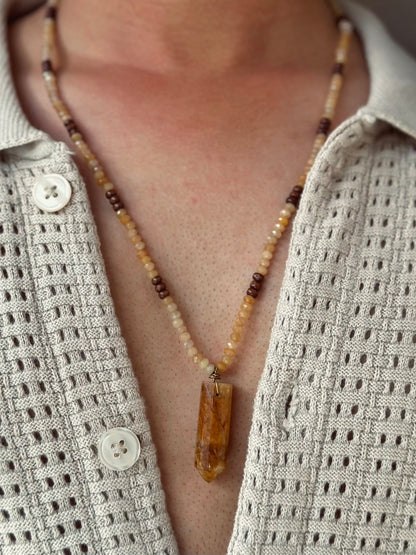 The Cocktail Beaded Pendant