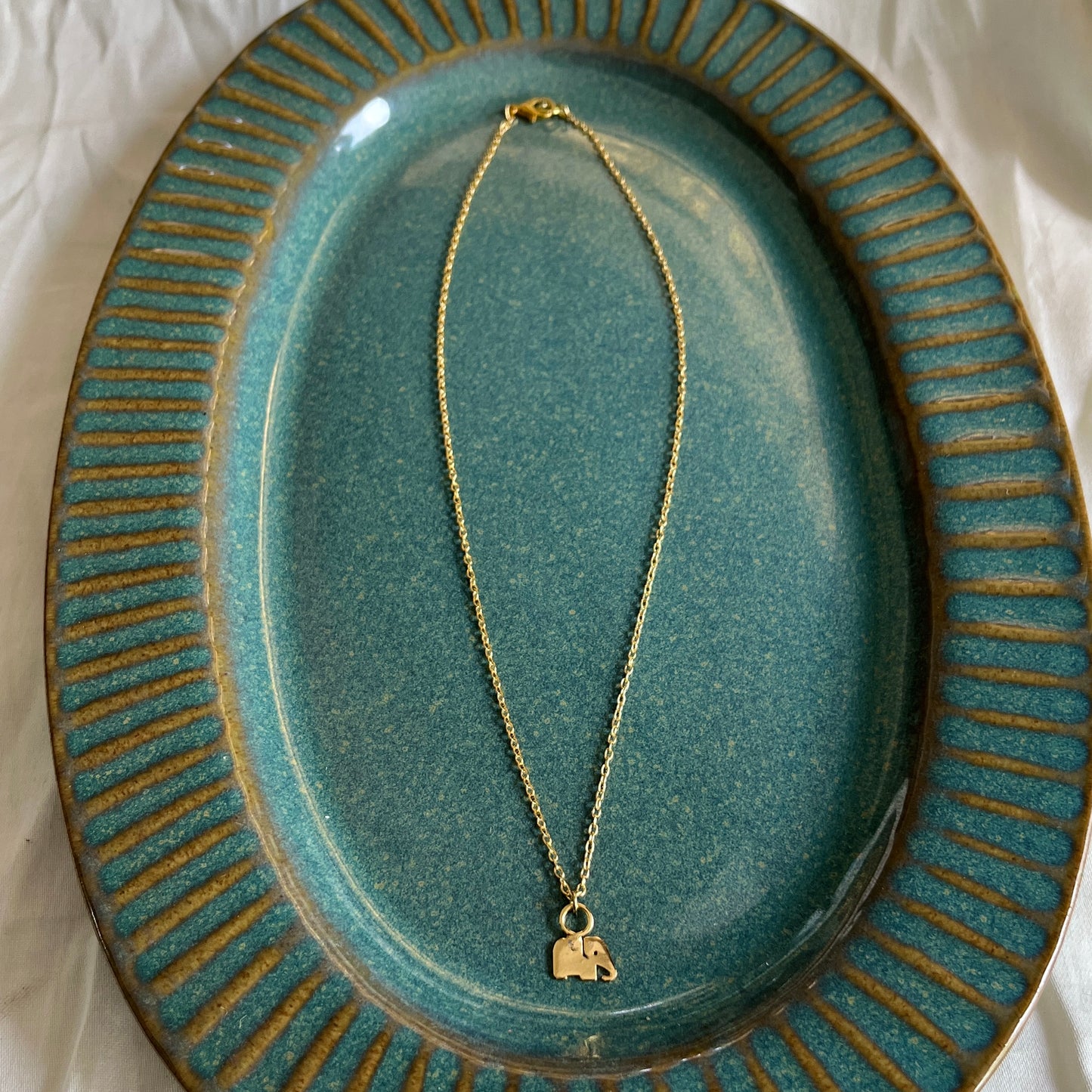 Elephant Pendant Necklace
