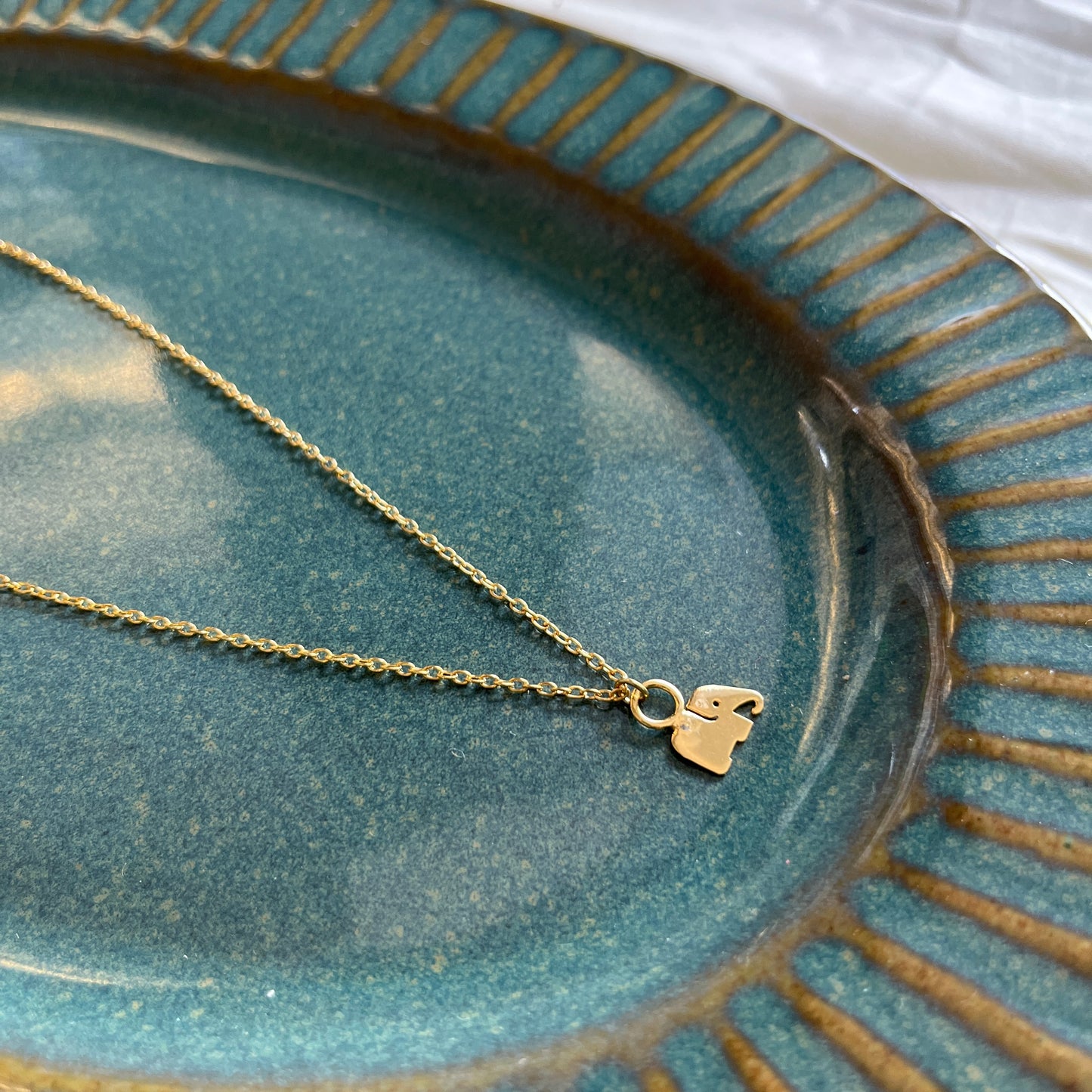 Elephant Pendant Necklace