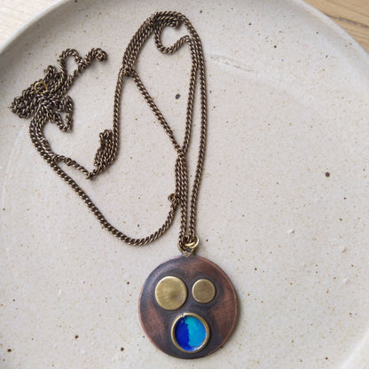 Planet necklace