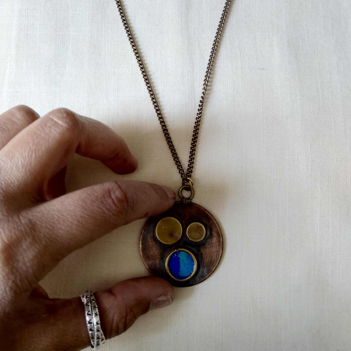 Planet necklace