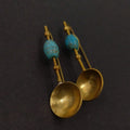 Turquoise dome hooks
