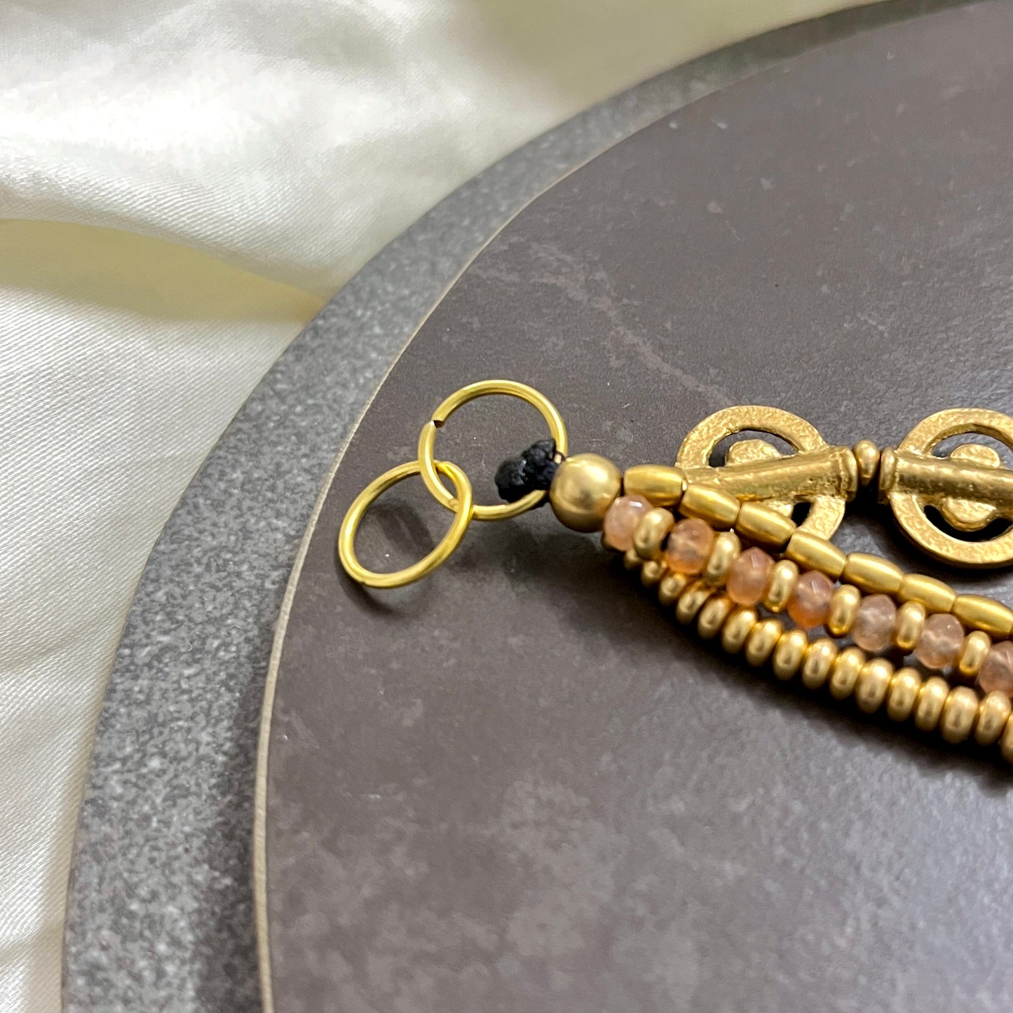 Layered Bracelet - Circular Charms