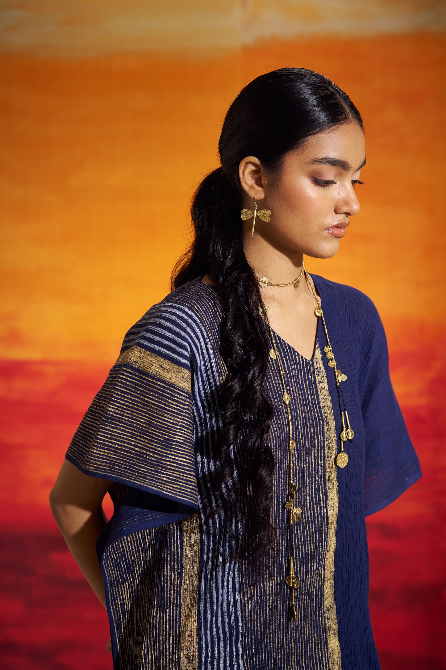 Nayantara wrap around necklace