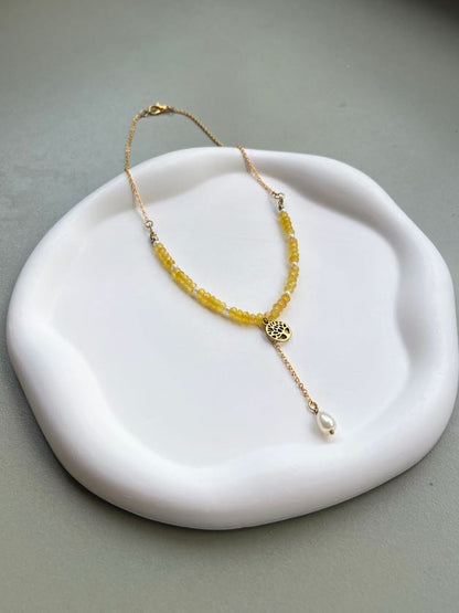 Tree of life charm necklace