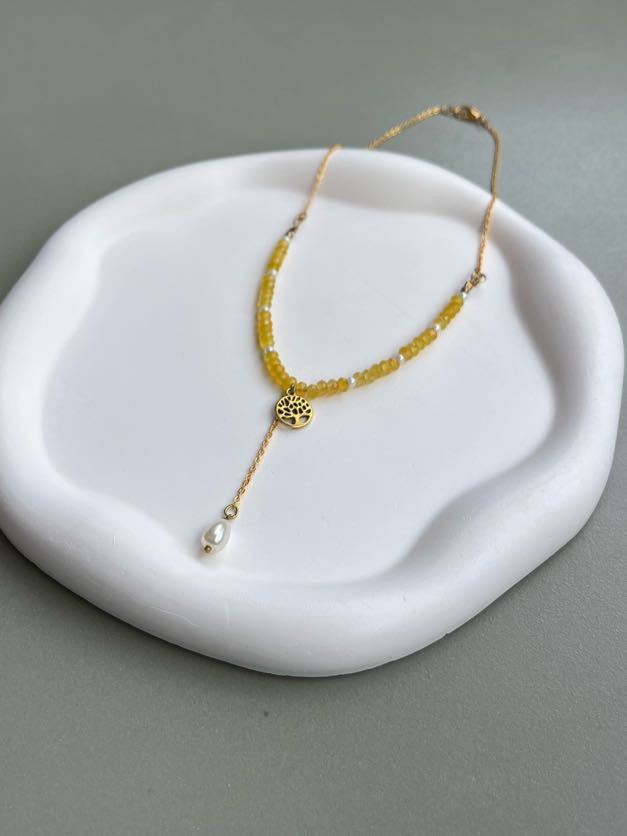 Tree of life charm necklace