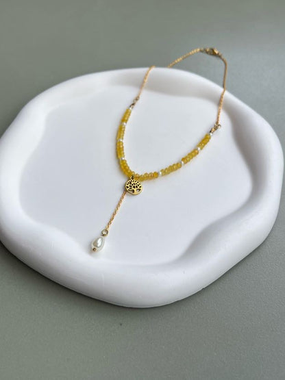 Tree of life charm necklace
