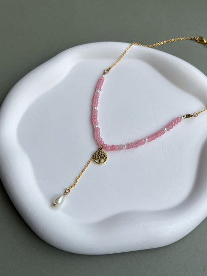 Tree of life charm necklace