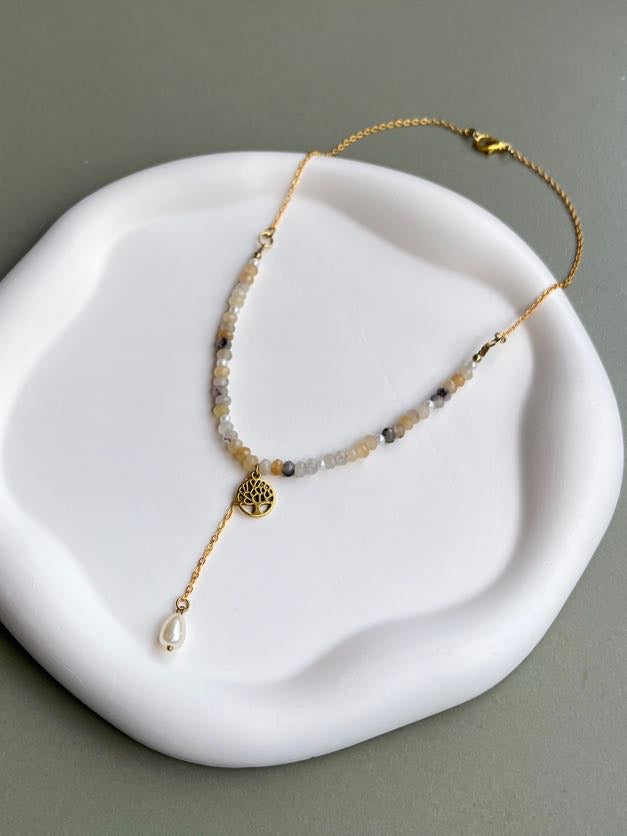 Tree of life charm necklace