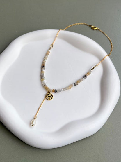 Tree of life charm necklace