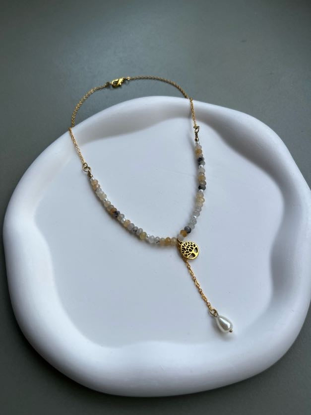 Tree of life charm necklace