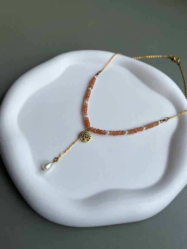 Tree of life charm necklace