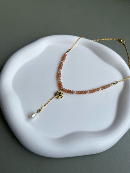 Tree of life charm necklace