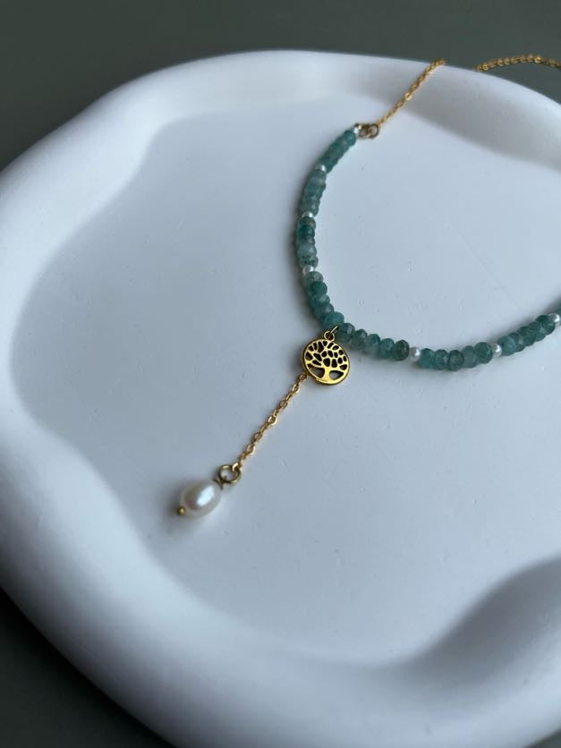 Tree of life charm necklace