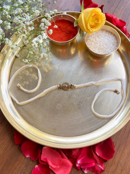 Brass Beads Rakhis