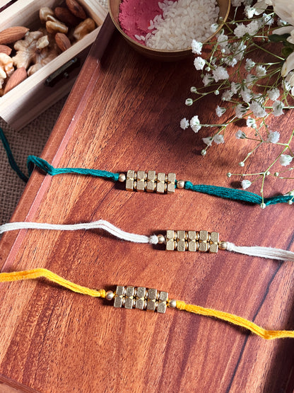 Trinity Gold Rakhi