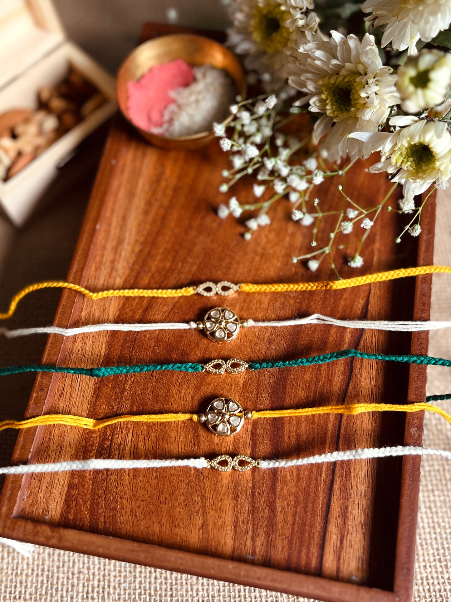 Motif Rakhi Set of 5