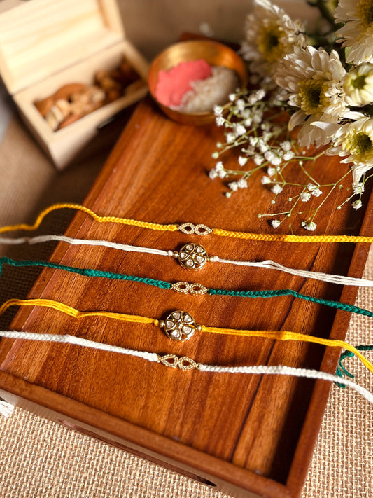 Motif Rakhi Set of 5