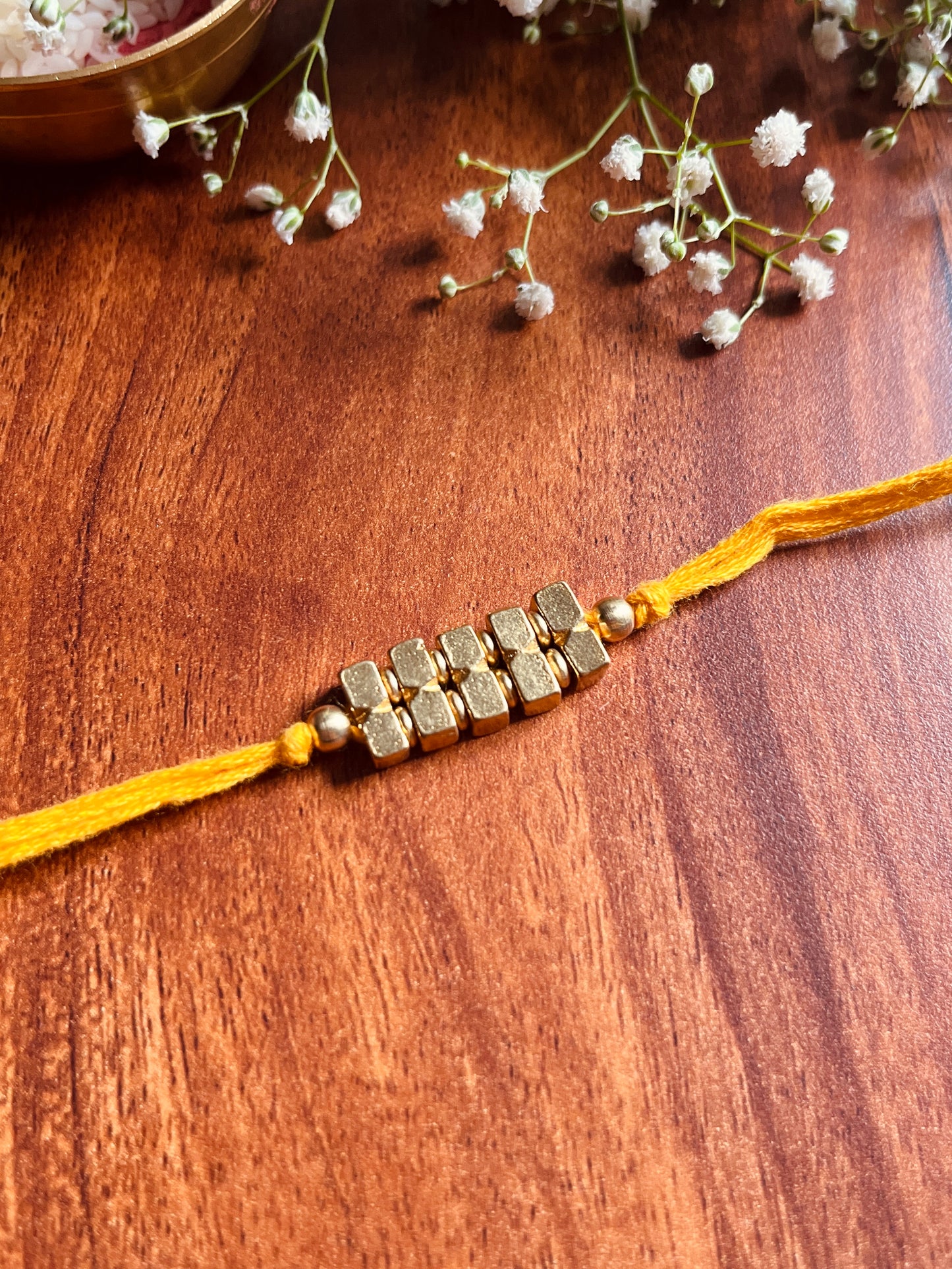 Trinity Gold Rakhi