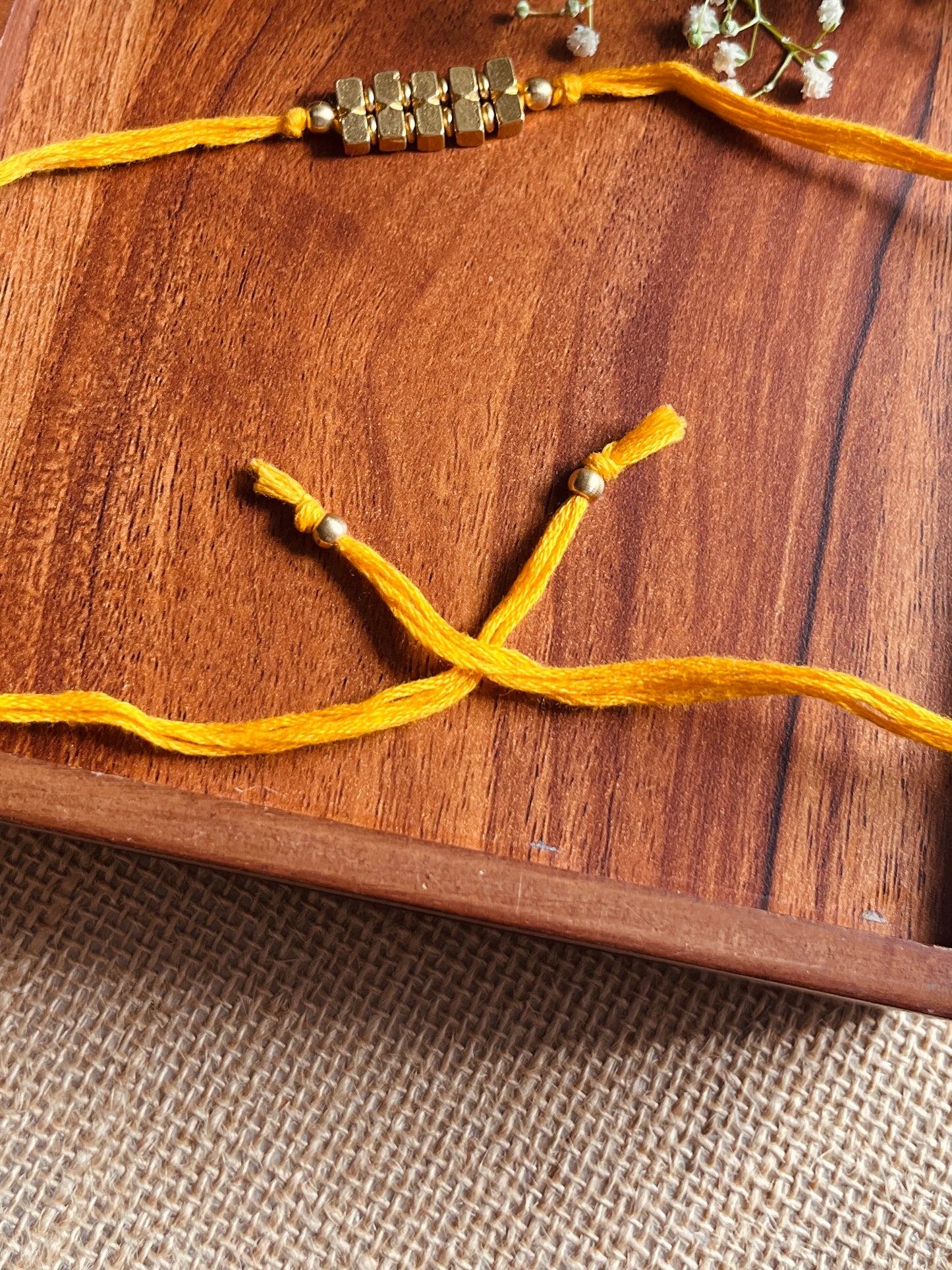 Trinity Gold Rakhi