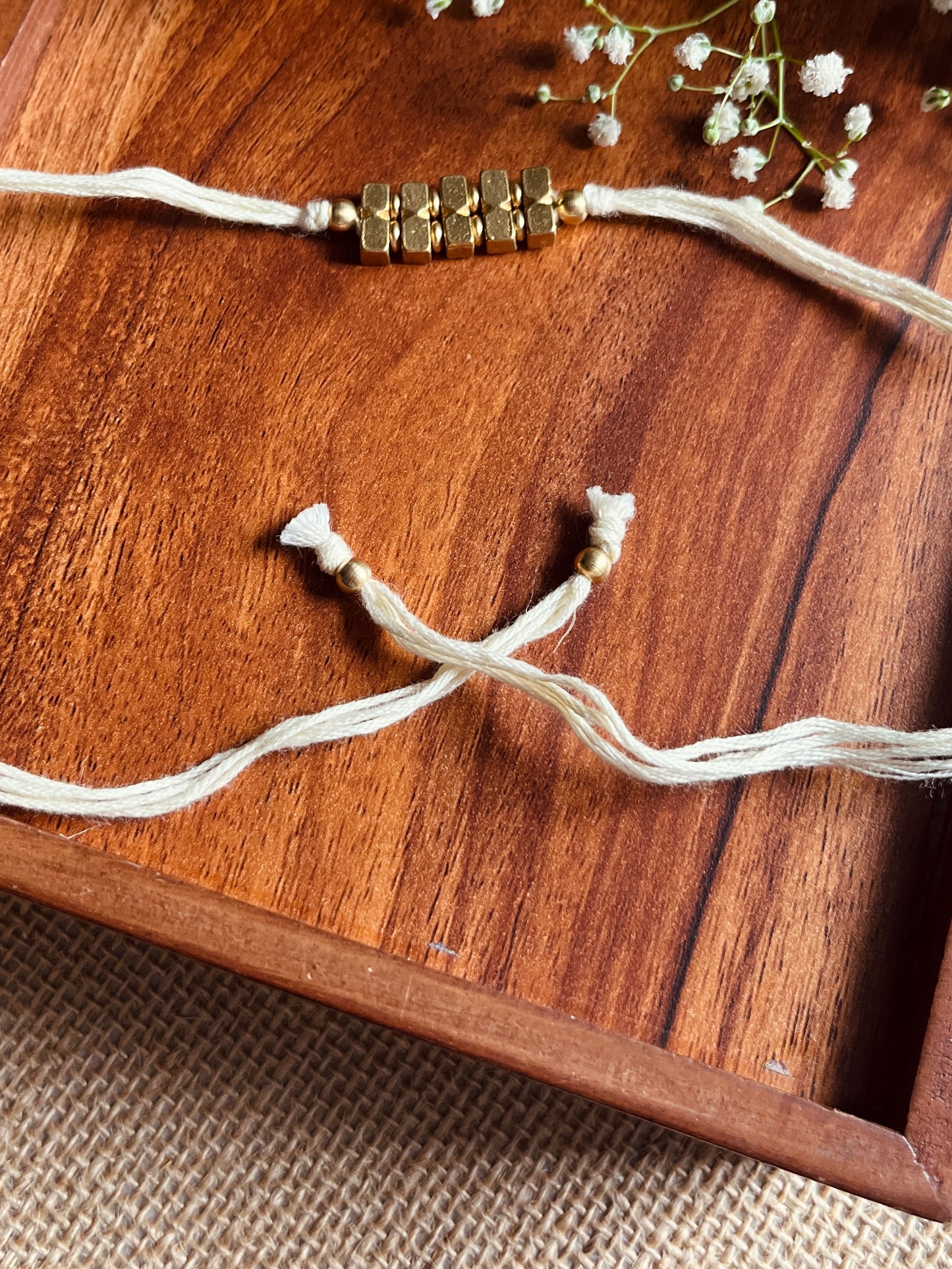 Trinity Gold Rakhi