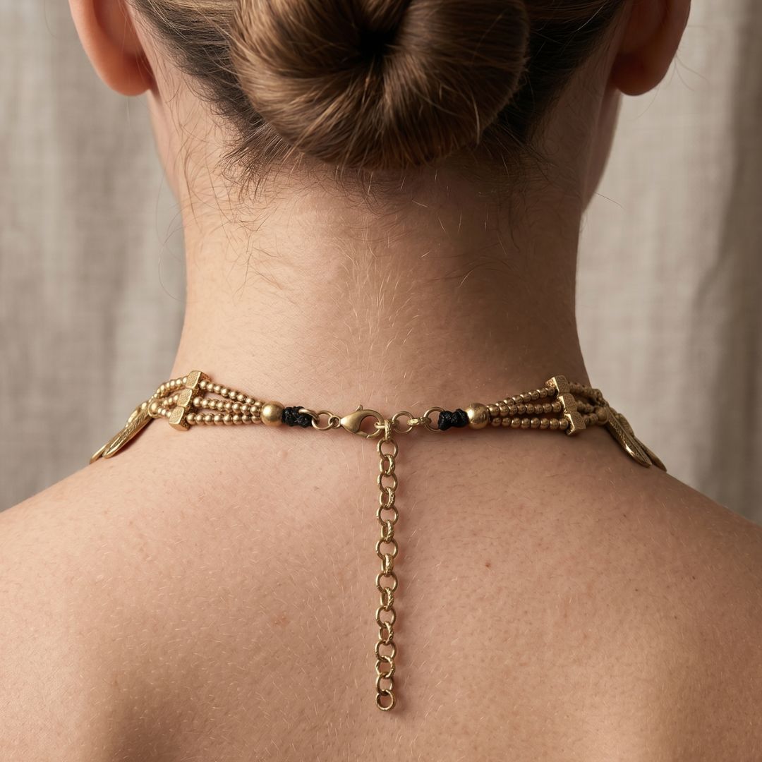 Layered Nitya Choker