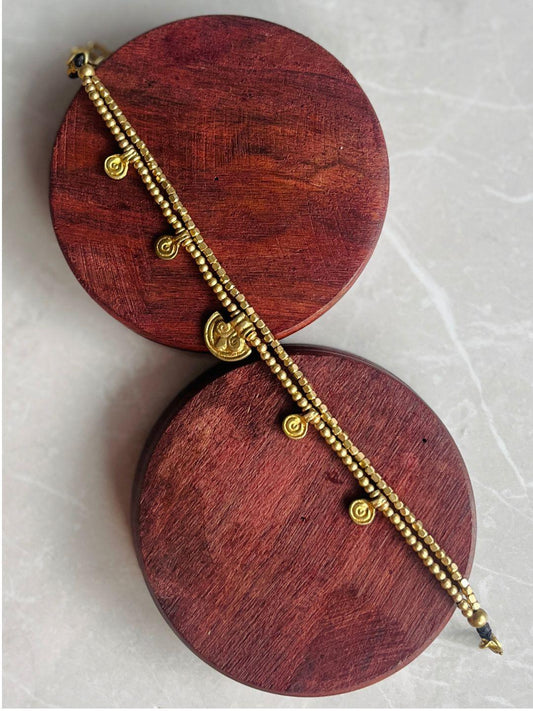 Nomad Talisman Double-Strand Anklet