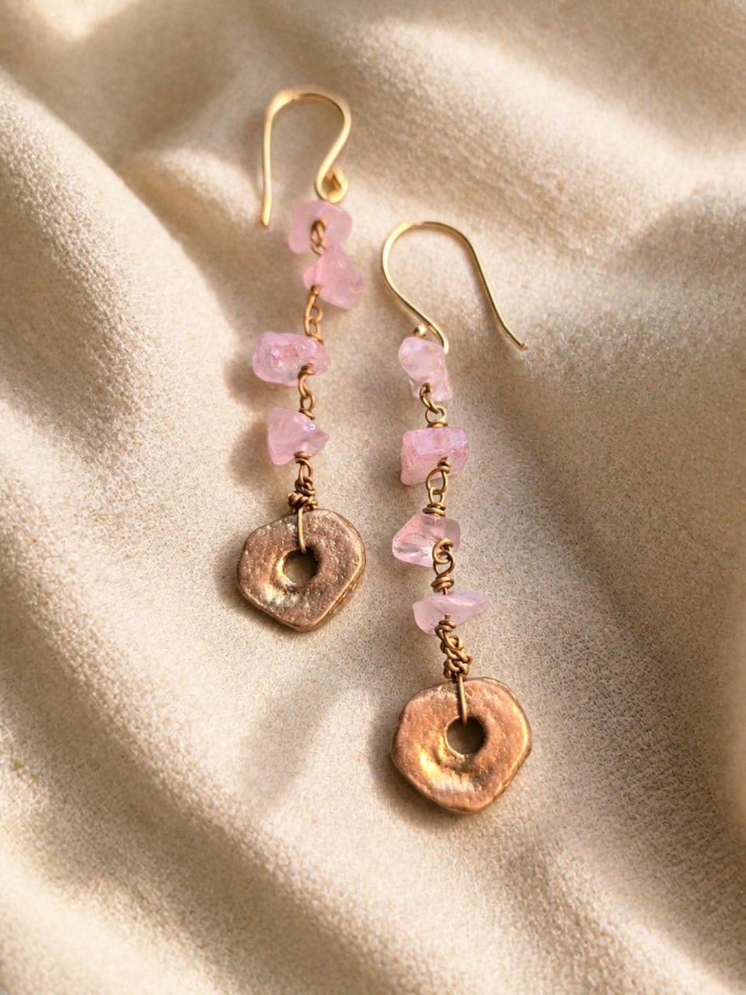 Rose Quartz Dangler