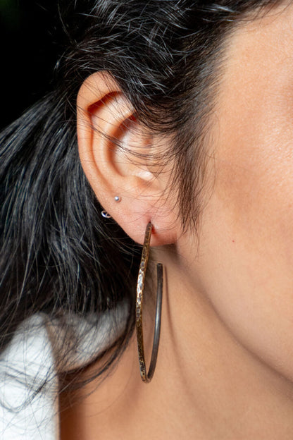 Textured hoops (big)