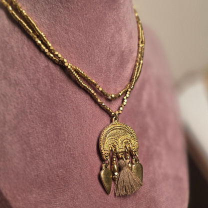 Chandrika long necklace