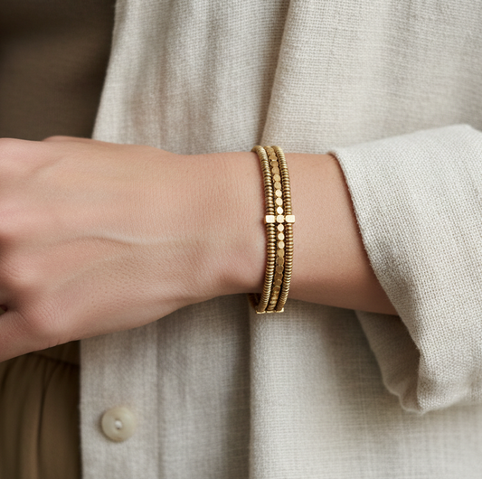 Kanak bracelet close-up lifestyle image