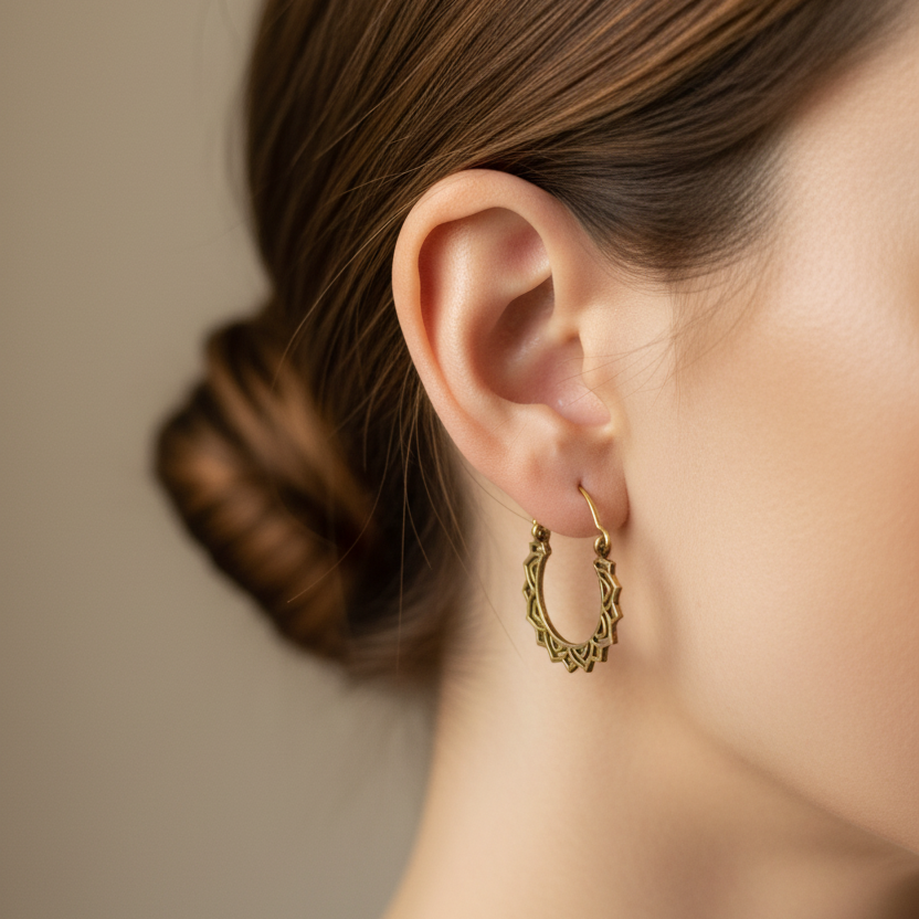 Nori hoops on other ear