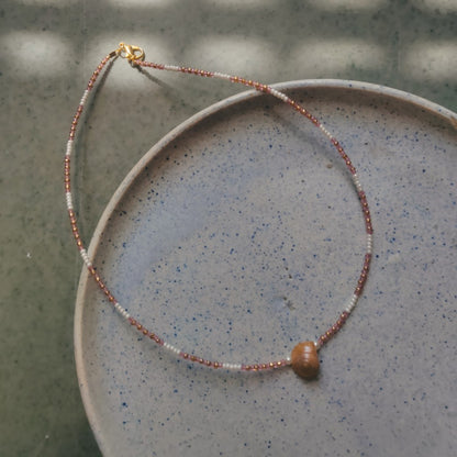 Summer essentials shell necklace - pink