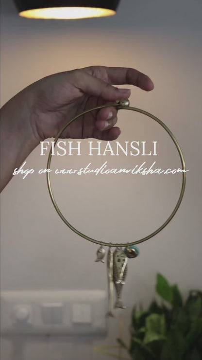 Fish Hansli Necklace
