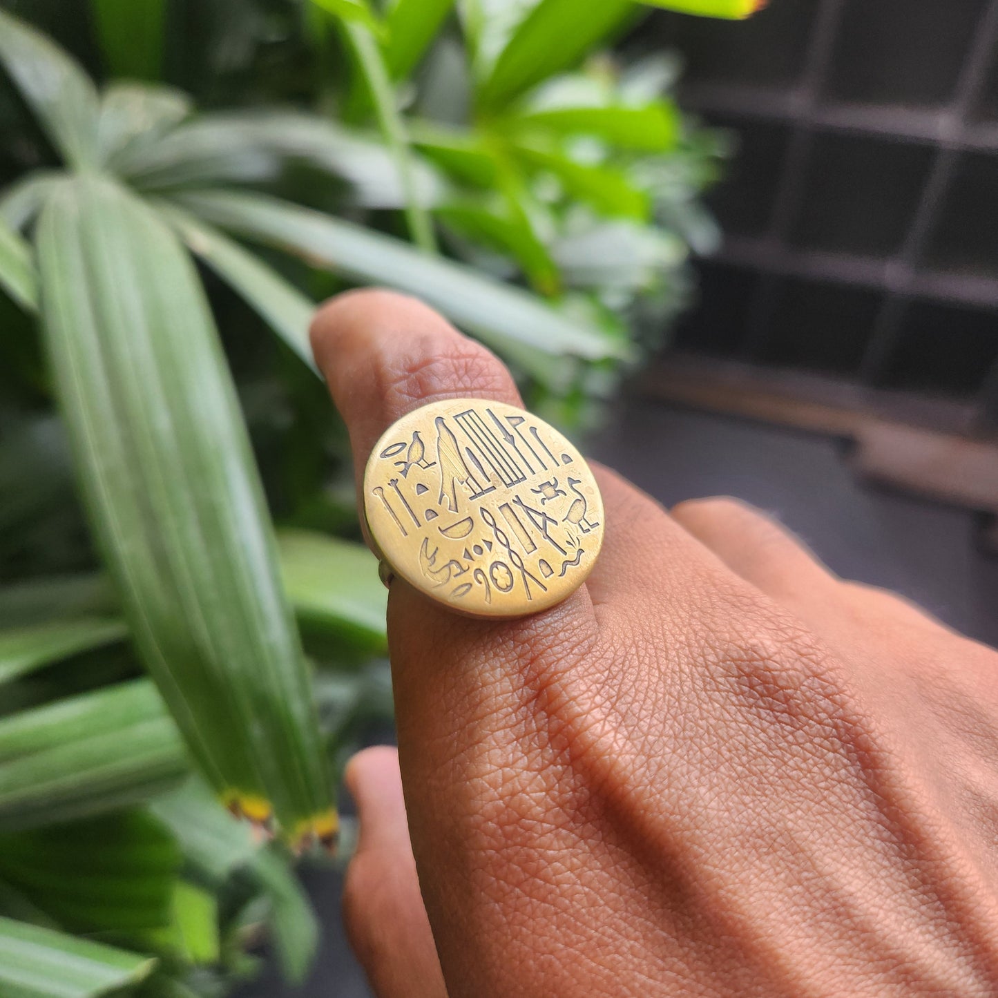 Egyptian signet ring