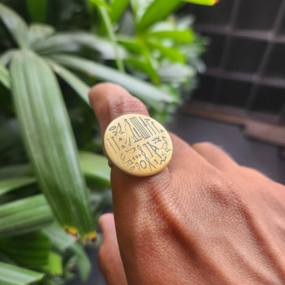 Egyptian signet ring